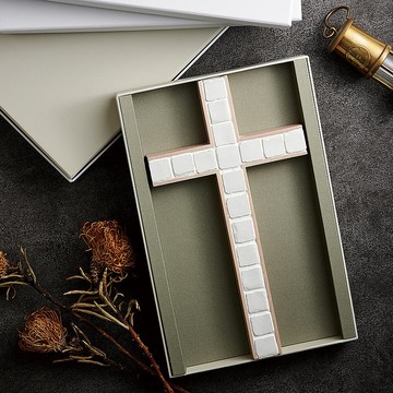 立尼-手工小口磚十字架