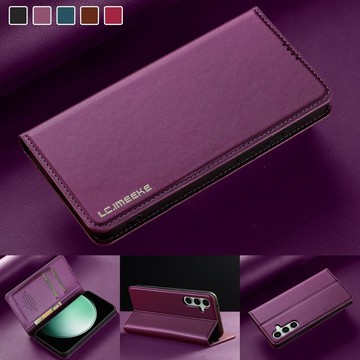 質感翻蓋 磁吸皮套手機殼 適用 三星GalaxyS23 Ultra S22 S21 20卡槽支架 防摔保護殼 商務手機套