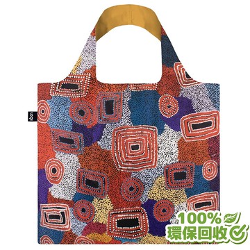 LOQI 環保材質購物袋-水之夢 Water Dreaming(無扣帶、無暗袋)