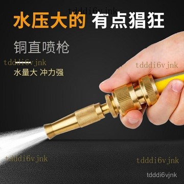 【高壓洗車水槍】家用套裝 純銅直噴槍 澆花工具 四季軟管 沖洗地工具 汽車 洗車工具 高壓噴頭 強力水槍 洗車水管
