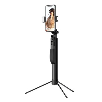 海山媽咪 直播補光燈手機自拍桿  A21  黑色  1支