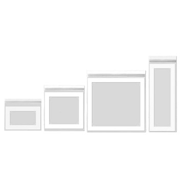 HADER 85入組 食品密封保鮮袋 抽取式冷藏密封袋 食品分裝袋（小號30個+中號25個+大號15個+長號15個）