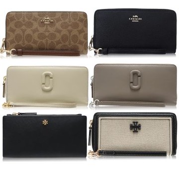 COACH x TORY BURCH 經典款 中夾 / 長夾(多款可選)