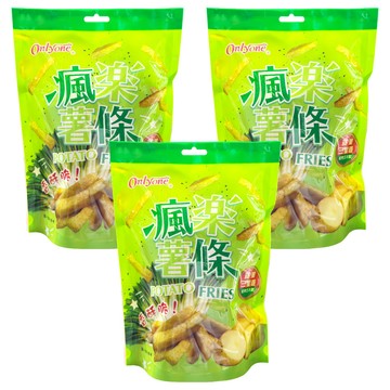 Onlyone 海龍王 瘋樂薯條三星蔥  3個  70g