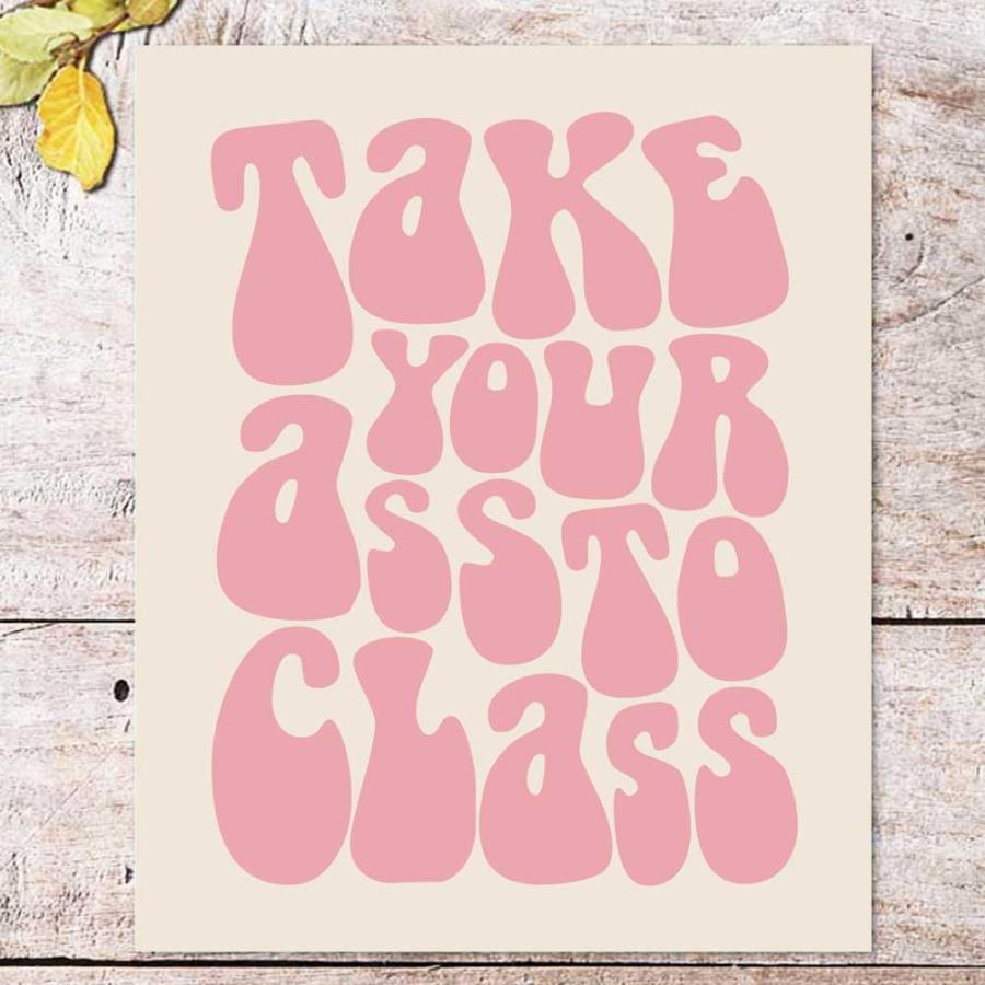 College Apartment Wall Art, Dorm Room Decor, Funny Roommate Sign 並行輸入品