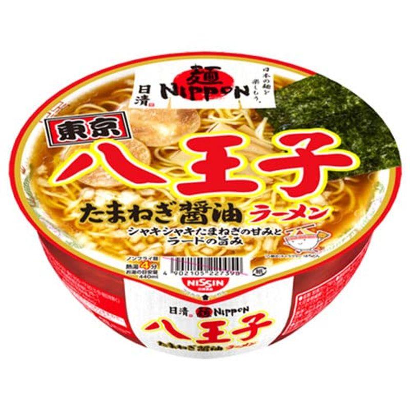 日清食品 麺ニッポン 八王子たまねぎ醤油ラーメン 112g×12個入