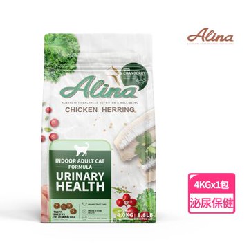 【ALINA】艾萊納 五星主廚快餐車-成貓飼料｜泌尿保健 4KG