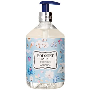 BOUQUET GARNI 香氛沐浴乳 嬰兒粉香  520ml  1瓶