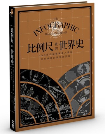 比例尺畫的世界史：100張收藏億萬年人類與地球故事的視覺資訊圖(絕美精裝版)[二手書_良好]
