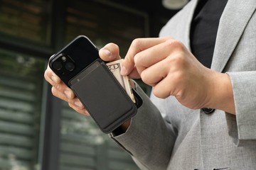 Cache 3.0 快取感應革夾 可客製燙印