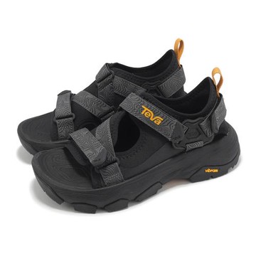 Teva 極限戶外涼鞋 Grandview Max Sandal 女鞋 黑 灰 黃 黃金大底 防泥 透氣 1166230BLK