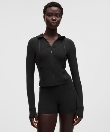 Define Cropped Hooded Jacket Nulu Size 10