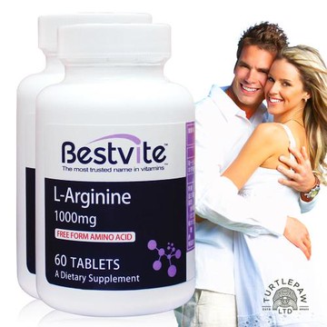 型錄-【美國BestVite】必賜力左旋精胺酸錠2瓶組 (60錠*2瓶)