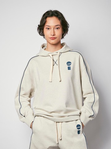 24SS Eye Sporty color contrast Hoodie