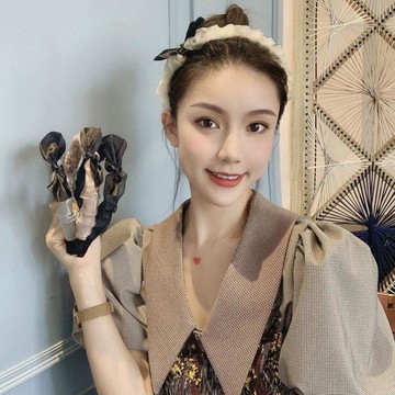 壓發圈網紅年新款日系發箍復古法式發卡發箍夏季少女洗臉外帶