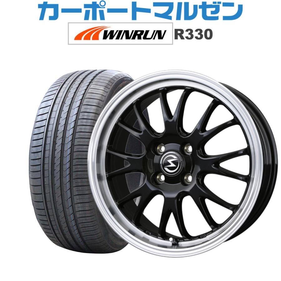 サマータイヤ ホイール4本セット BADX エスホールド S-8M WINRUN