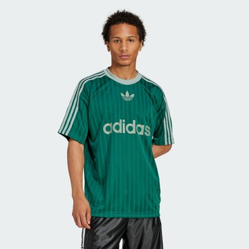 【ADIDAS】ADICOLOR POLY T 短袖上衣 男 綠色-JP1028