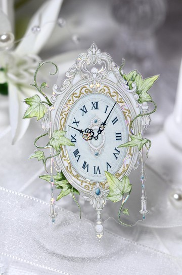 伊甸來信 ポトス 時計 復古綠植造景 PET 紙膠帶 貝殼光 10米卷