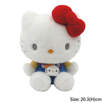 【震撼精品百貨】Hello Kitty 凱蒂貓~日本SANRIO三麗鷗 KITTY8吋可彎曲絨毛娃娃*28764