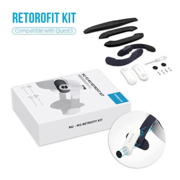 BOBOVR M2轉M3 改裝套件組 VR周邊 M2頭戴（適用於Meta Quest）