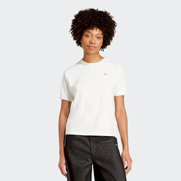 【adidas 愛迪達】 PREMIUM ESSENTIALS 短袖上衣 T恤 女 - Originals JW3654