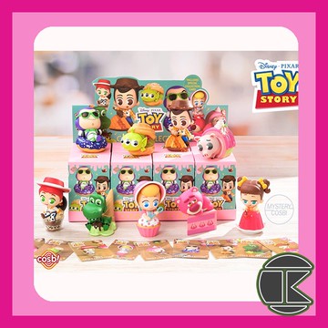 【愛蛋客】10月預購 盲盒公仔 玩具總動員 Cosbi 盲盒公仔糸列2 收藏 娛樂 一中盒8入