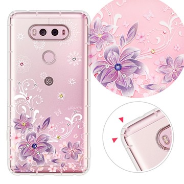 YOURS Google 全系列 彩鑽防摔手機殼-紫羅蘭(Pixel9ProXL/Pixel8a/8Pro/Pixel7a/7Pro/Pixel6a/Pixel4)