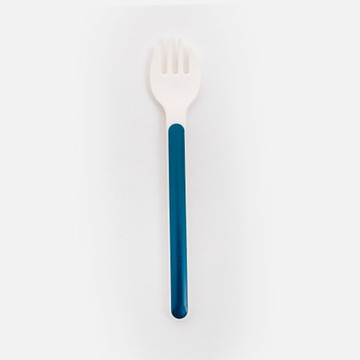tak. 兒童餐叉 藍