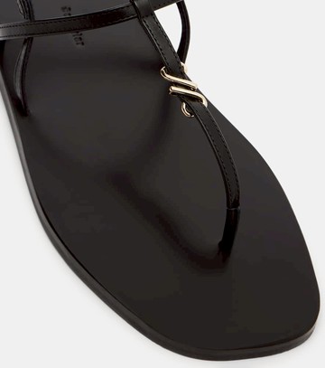 Proenza Schouler Monogram leather thong sandals