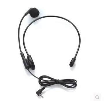 頭戴有線話筒話麥 多功能擴音器麥克風 旋轉耳麥螺紋廠家批發 鑫弘-數碼配件