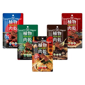 Hoya 弘陽~植物肉乾 川味朝天椒風味／法式松露風味／韓式辣雞風味／泰式檸檬風味／台式鹽酥雞風味(50g) 款式可選