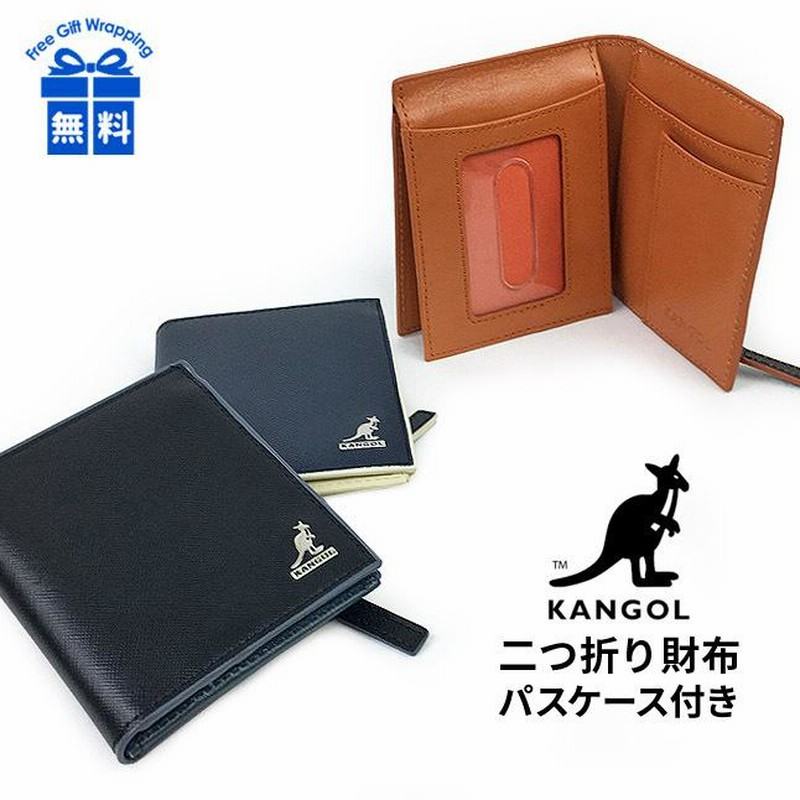 KANGOL 財布 （財布 ロング コインケース カンゴール KANGOL