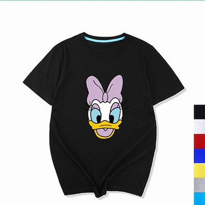 5color韓国ファッション 綿100 ドナルドtシャツ新品 可愛いドナちゃんプリントペアルックカップルtシャツ ディズニー Tシャツ 通販 Lineポイント最大1 0 Get Lineショッピング