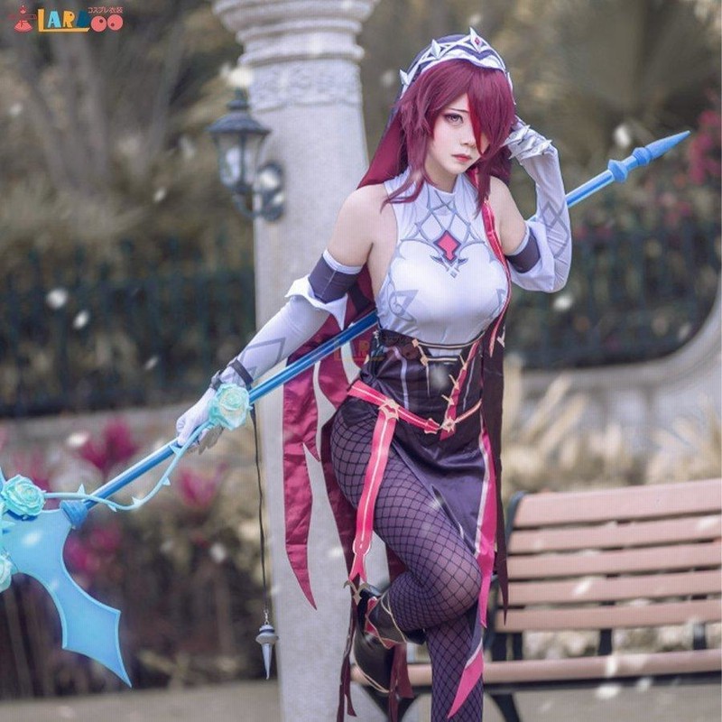原神 コスプレ ロサリア オルタコスチューム 衣装 ※ウイッグ 靴