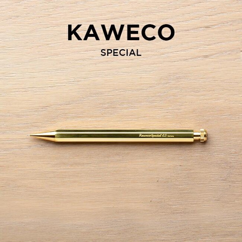 並行輸入品 KAWECO カヴェコ スペシャル ペンシル ブラス 0.5MM