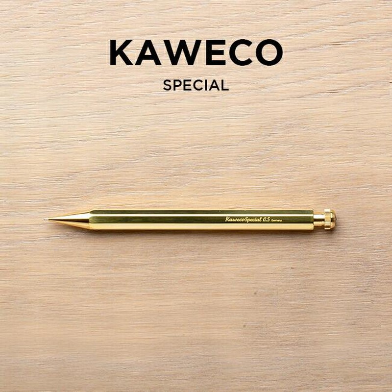 並行輸入品 KAWECO カヴェコ スペシャル ペンシル ブラス 0.5MM