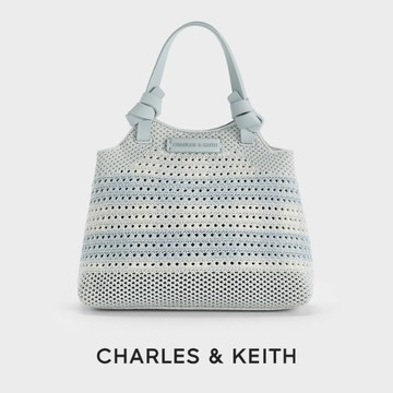 【CHARLES & KEITH】Ida 編織托特包｜限時特價｜快速出貨｜小CK｜官方直營