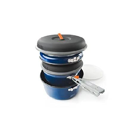 GSI Bugaboo Base Camper dishes Medium blue black 2016 dinner set by Gsi