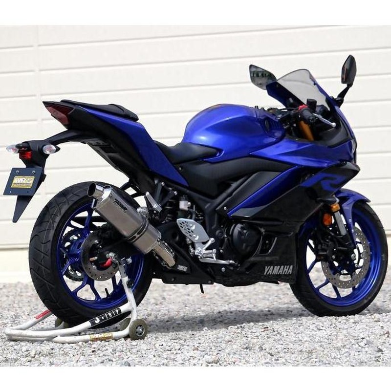 WR'S YAMAHA YZF-R25 / YZF-R3 '18年・'19年〜 チタンオーバル 