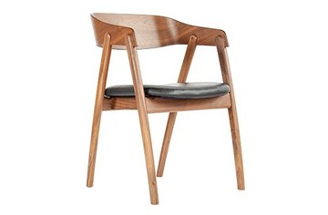 純真年代 簡約日本風格西村 胡桃木餐椅日系居家休閒原木靠背坐椅椅子日式質感特色傢俱家具餐廳咖啡廳民宿室內設計裝潢 No 39 Wa