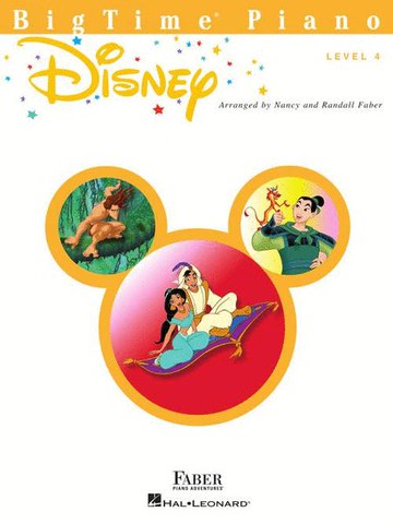 【學興書局】BigTime Piano Disney 迪士尼曲集 Level 4