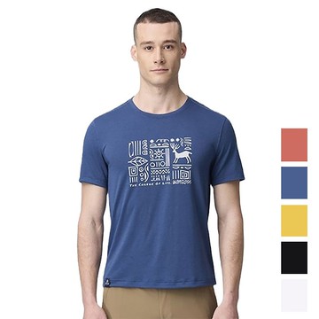 【Wildland 荒野】瀰漫部落戶外機能T 男 0B21610