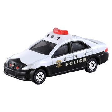 TOMICA TAKARA TOMY 豐田皇冠  1台  Police car White/Blue