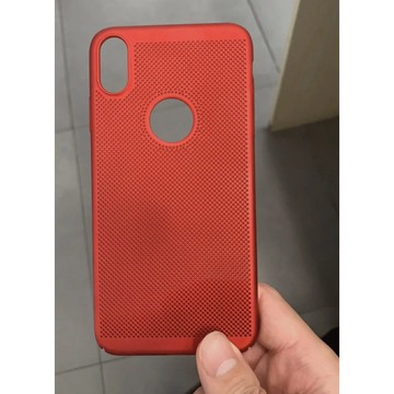 台灣發貨 蘋果iPhone網孔散熱手機殼 蘋果6S/7/8/X超薄透氣保護套 Plus硬殼