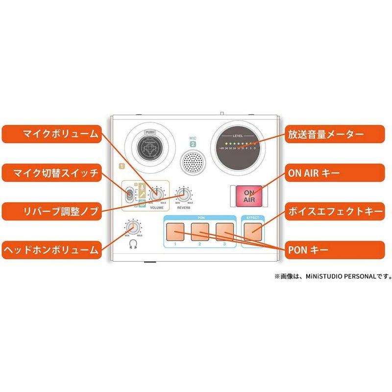 TASCAM(タスカム) 家庭用放送機器(USBオーディオインターフェース) MiNiSTUDIO PERSONAL US-32W