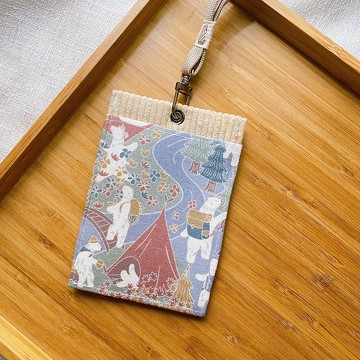 證件套 識別證卡套 悠遊卡套 掛頸卡套 Card Holder 冒險北極熊款