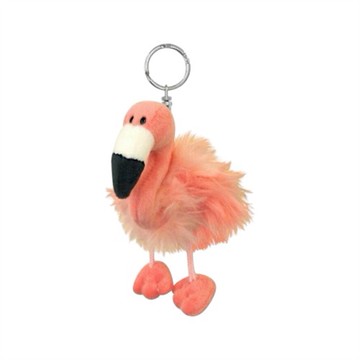 日本 NICI 吊飾鑰匙圈-紅鶴 10cm (JN1170)