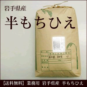 業務用 半もちひえ 岩手県産 20kg 雑穀