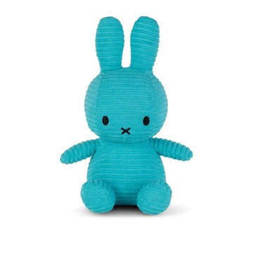 BON TON TOYS｜Miffy米菲兔ECO燈芯絨填充玩偶-限量版藍綠23cm