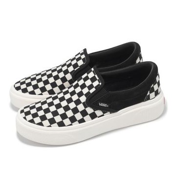 Vans 休閒鞋 V98 Hover Slip On 男鞋 女鞋 黑 白 日本線 棋盤格 懶人鞋 6741420001